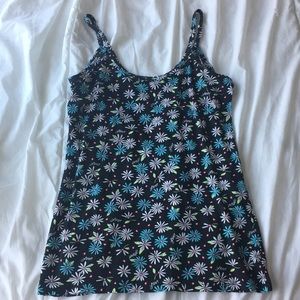 Floral tank top